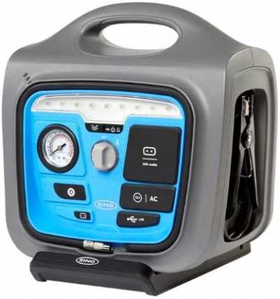 Ring Compressor/Inverter/Charge Station 17Ah USB