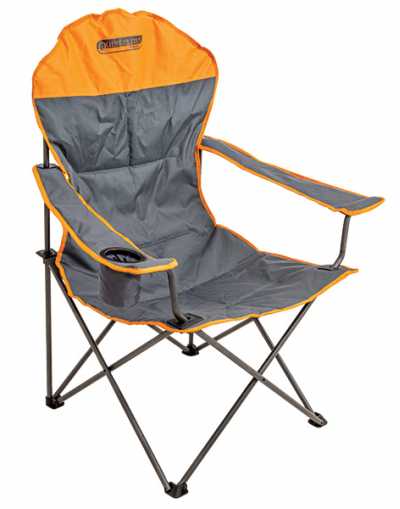Dorset Chair in Black & Orange