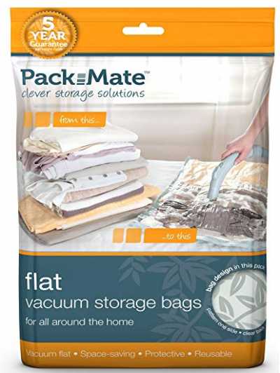 Packmate Flat Vacuum Storage Bags