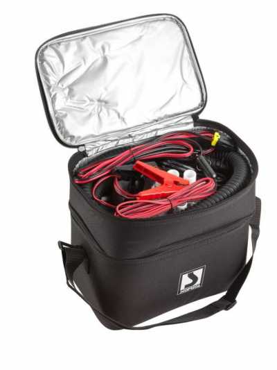 Dorema Electric Pump DeLuxe comes in a handy carring bag