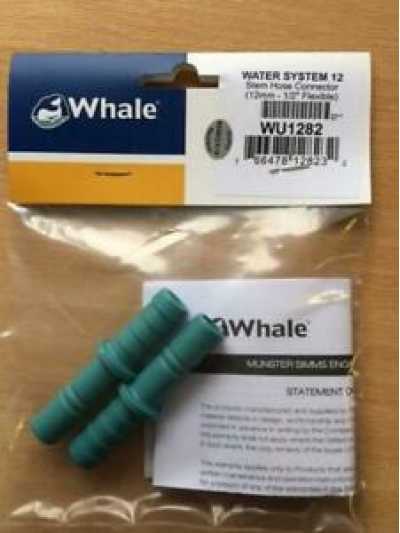 Whale 1/2 Stem Hose Connectors