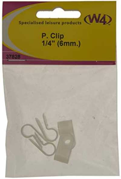 W4 P. Clips 1/4" (6mm)