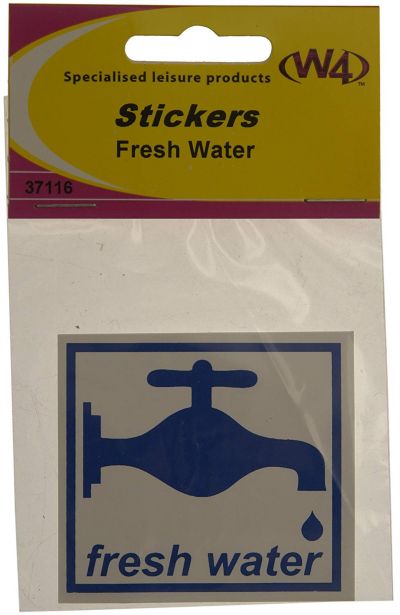 Fresh water sticker