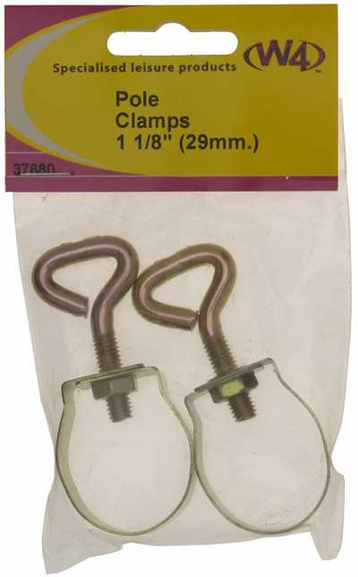 W4 Pole Clamps 1 1/8" (29mm)