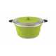Outwell Collaps Pot with Lid L Lime Green