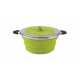 Outwell Collaps Pot with Lid M Lime Green