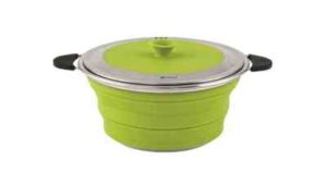 Outwell Collaps Pot with Lid M Lime Green