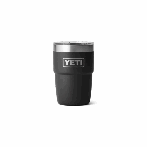YETI Rambler Stackable Cup (Black) - 8 oz